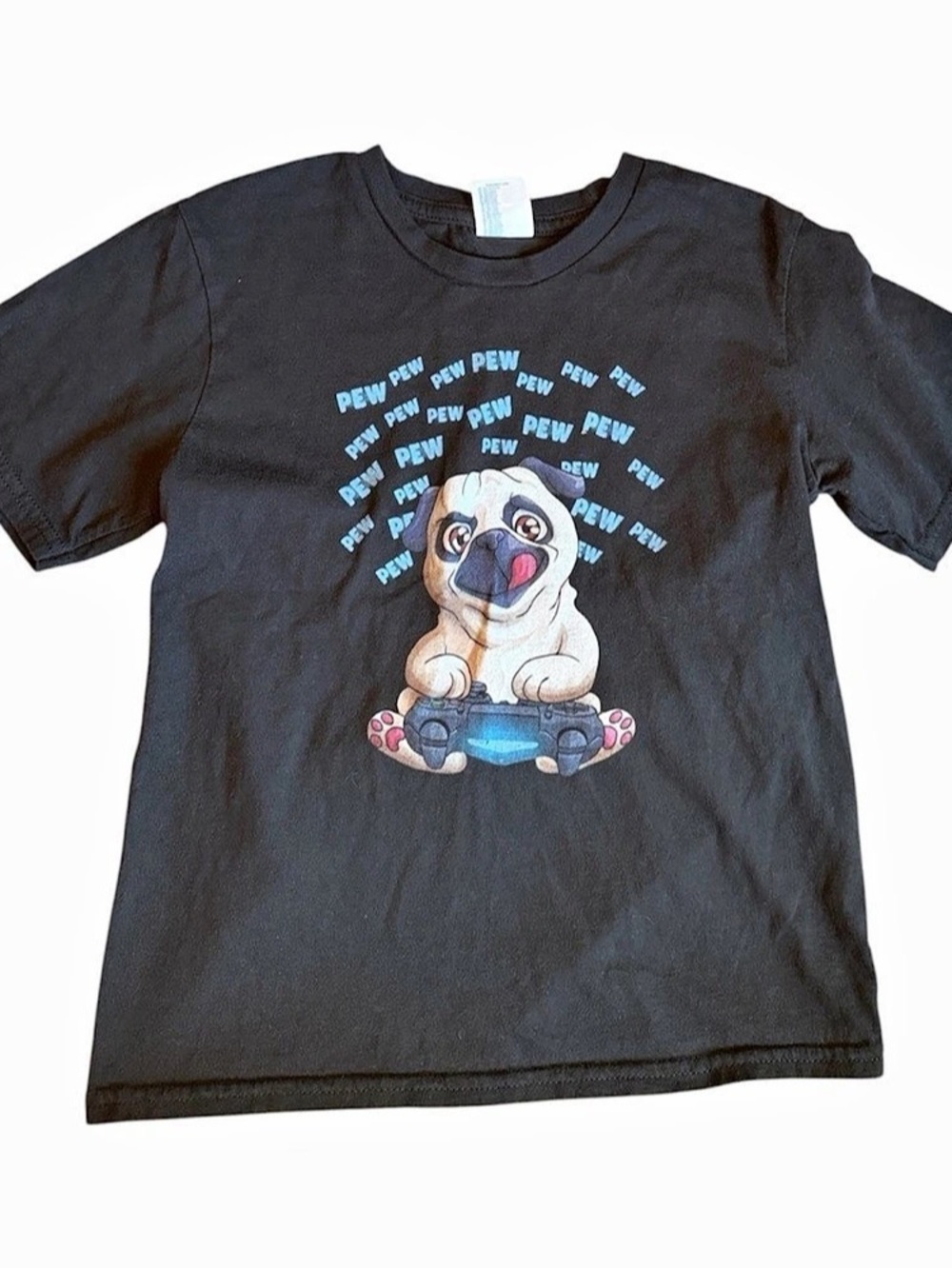 Port & Company Boys Small Graphic Pug Tee